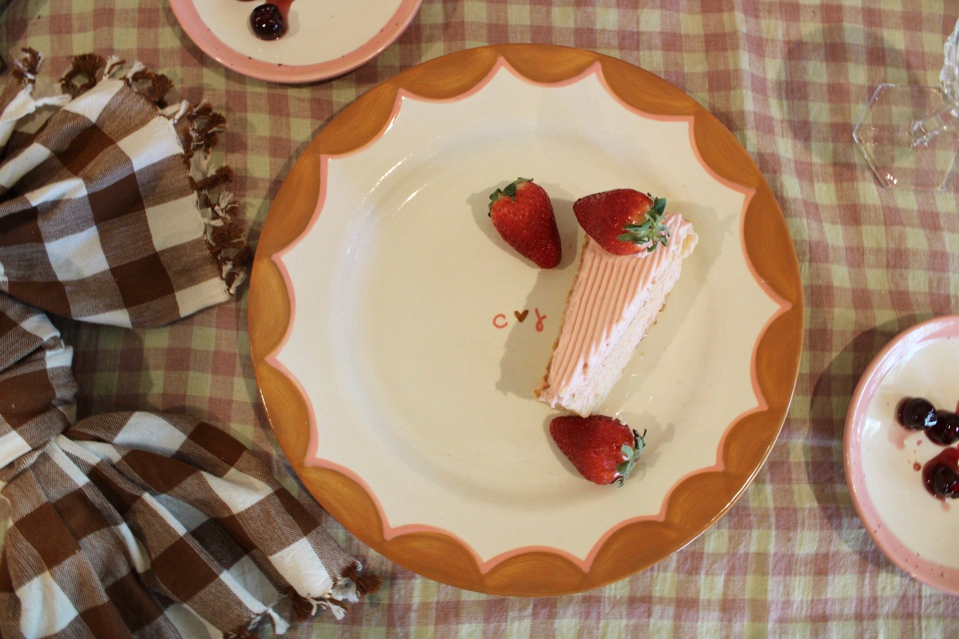 Hand-painted Custom Dinner Plates