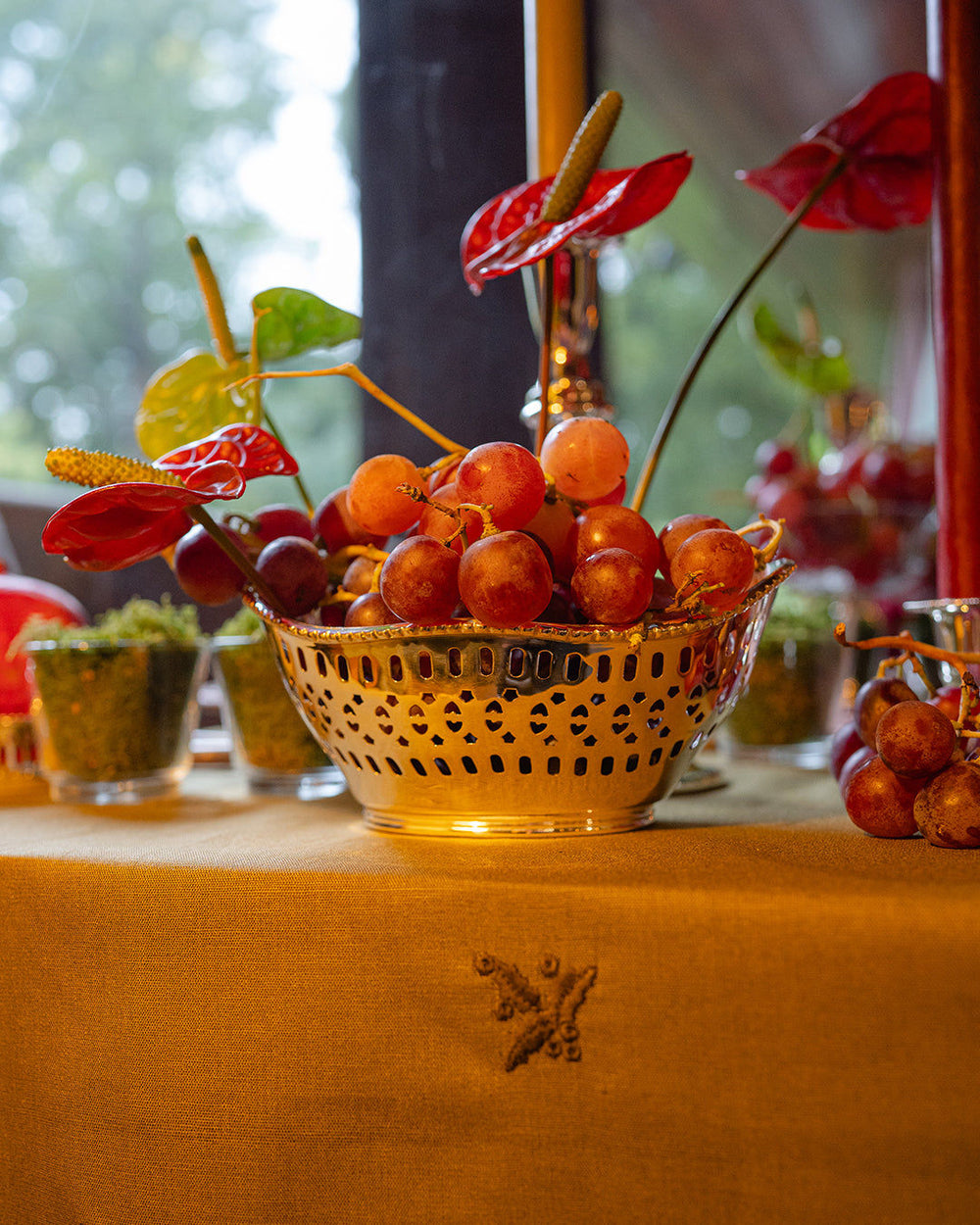 Sublime Silver Oval Basket, Ø16 cm