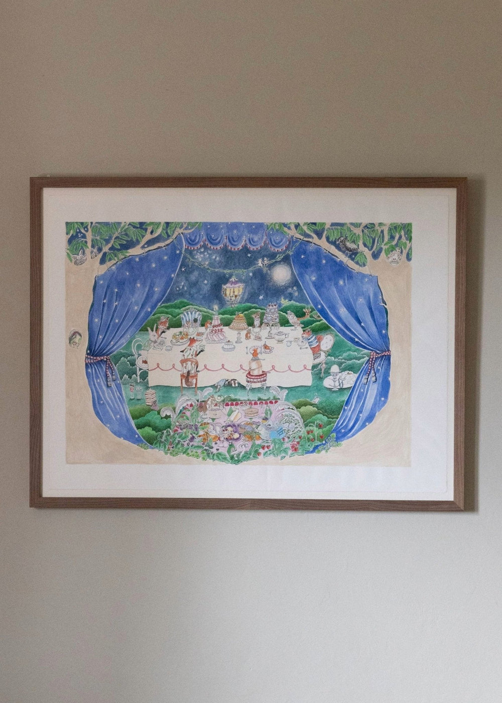 Once Upon A Feast - At Night - Fine Art Print