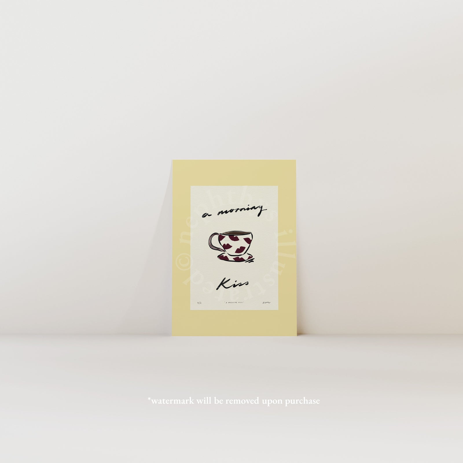 Morning Kiss Print