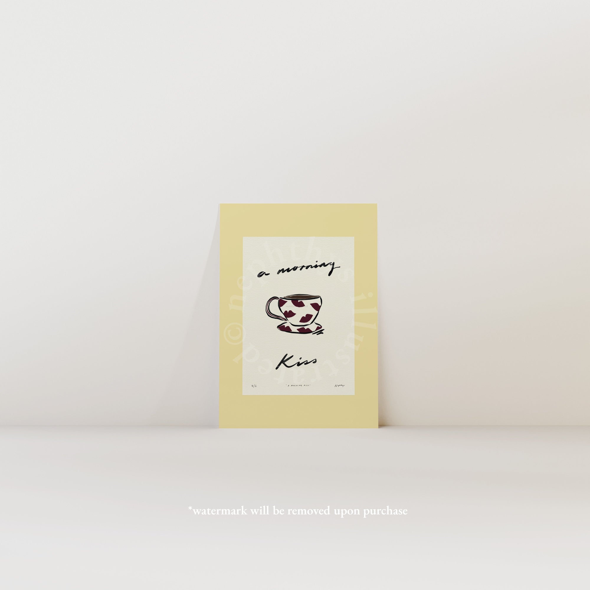 Morning Kiss Print