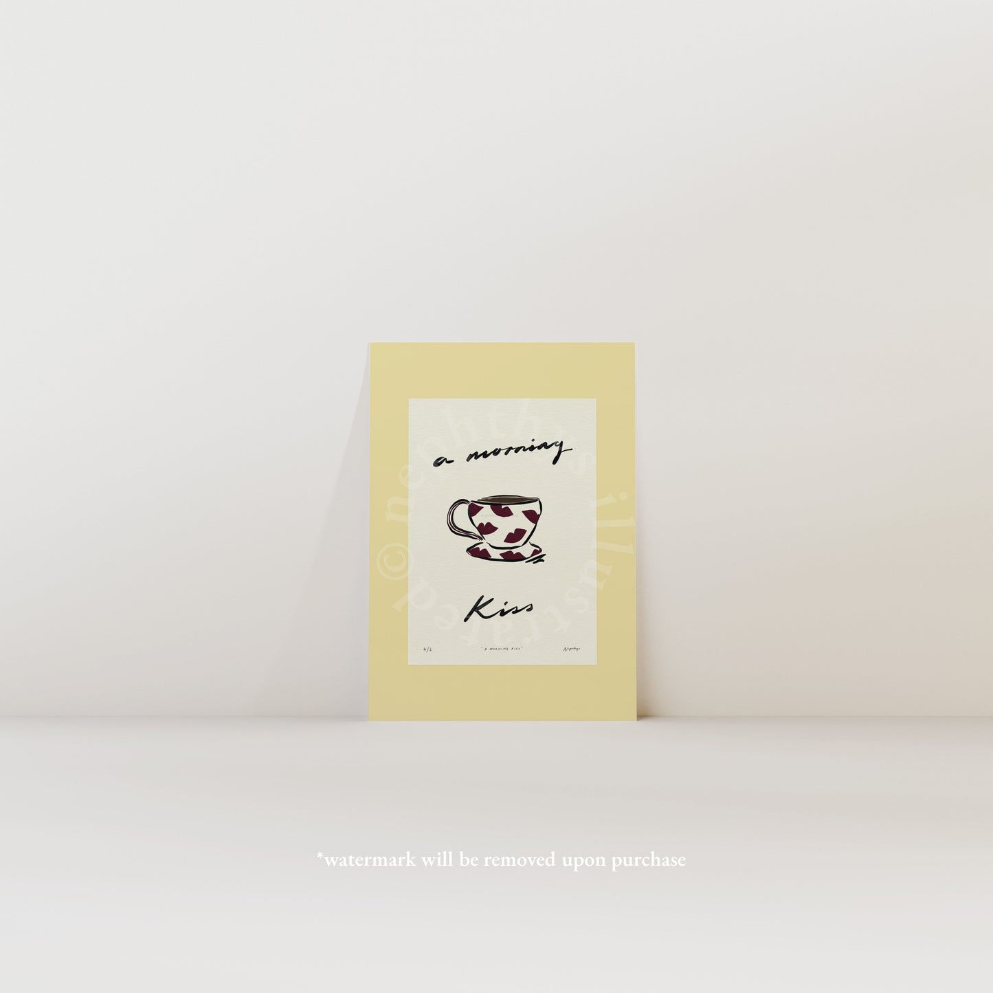 Morning Kiss Print