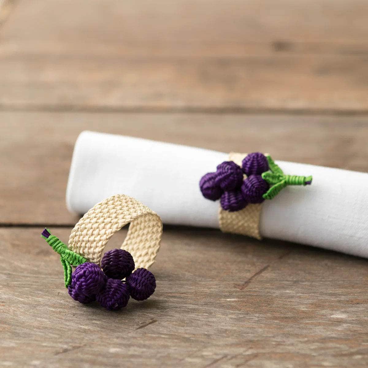 Grapes Napkin Ring