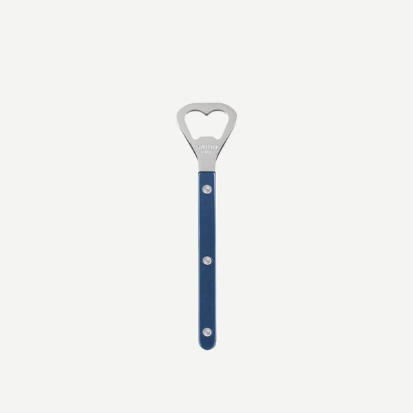 Bistrot Pearly Bottle Opener, Steel Blue