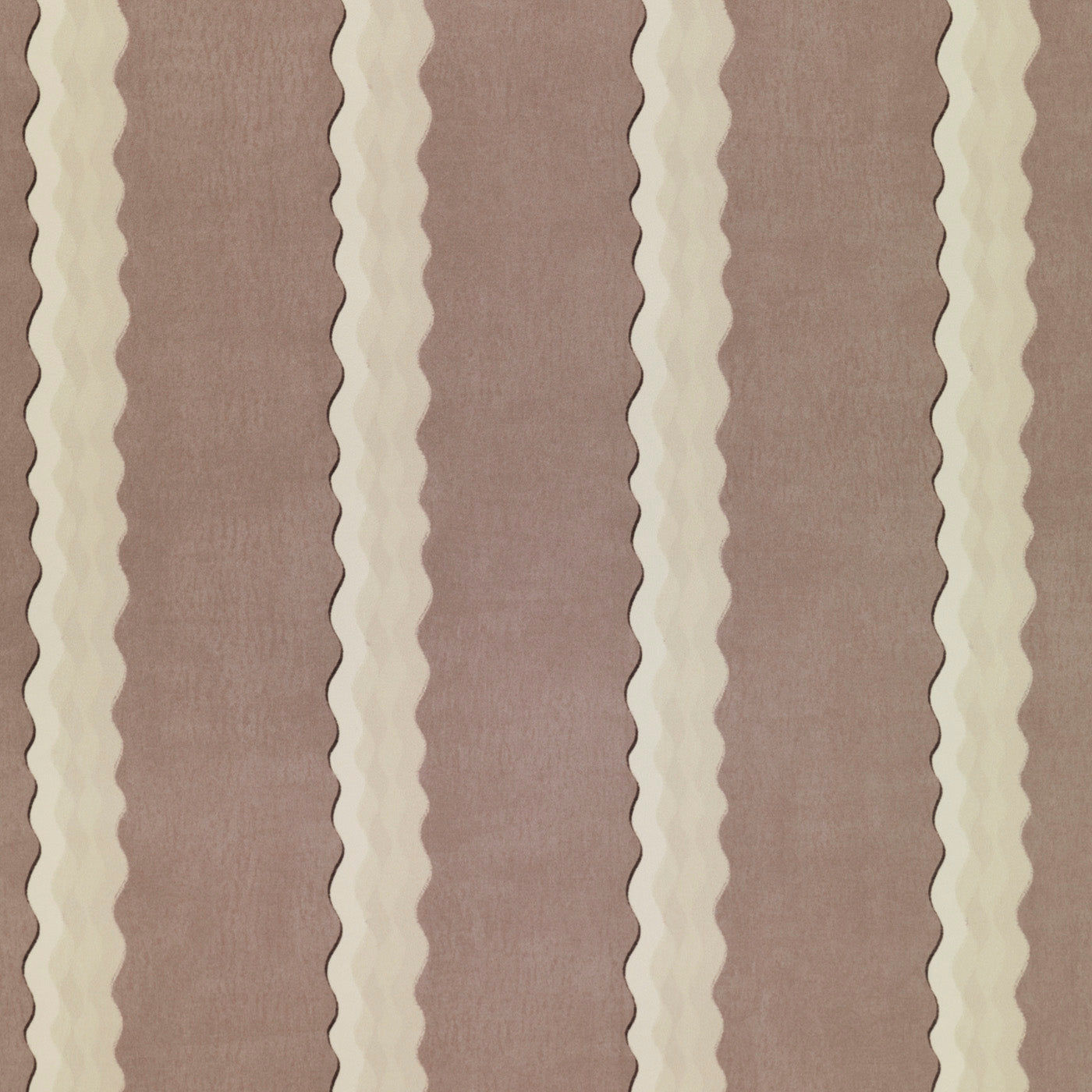 Double Scroll Stripe - Lilac (Wallpaper)