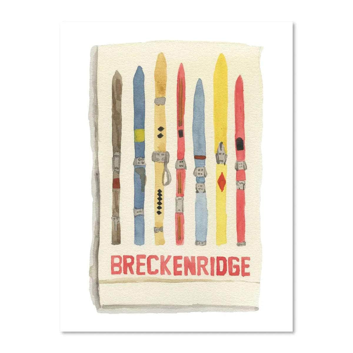 Breckenridge Matchbook Print