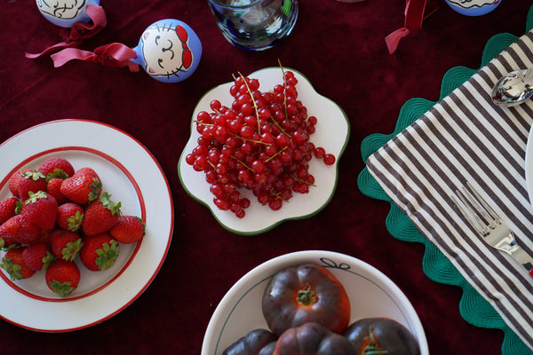 Hand Painted Ceramic Christmas Baubles