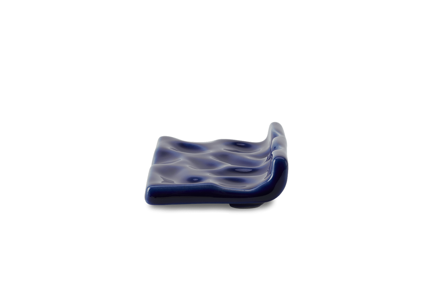Ceramic Soap Dish in Cobalt Glaze