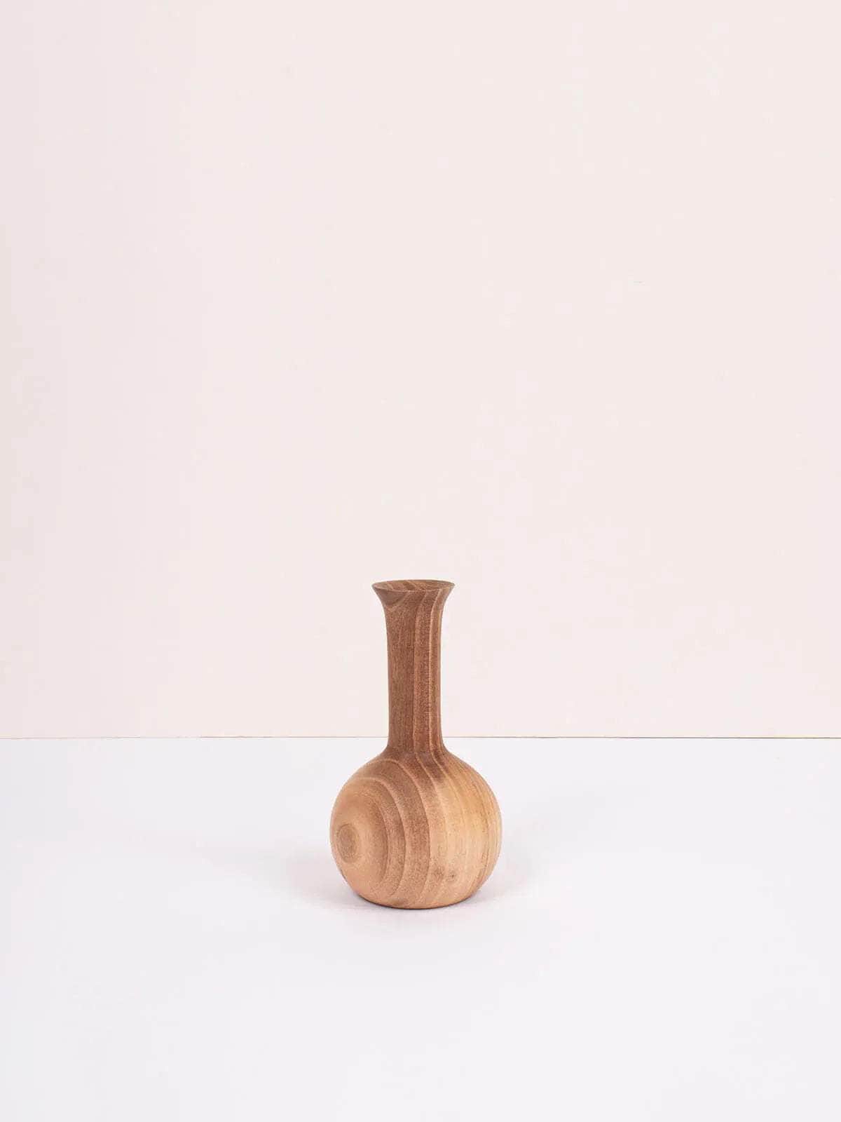 Walnut Wood Mini Vase - Joni