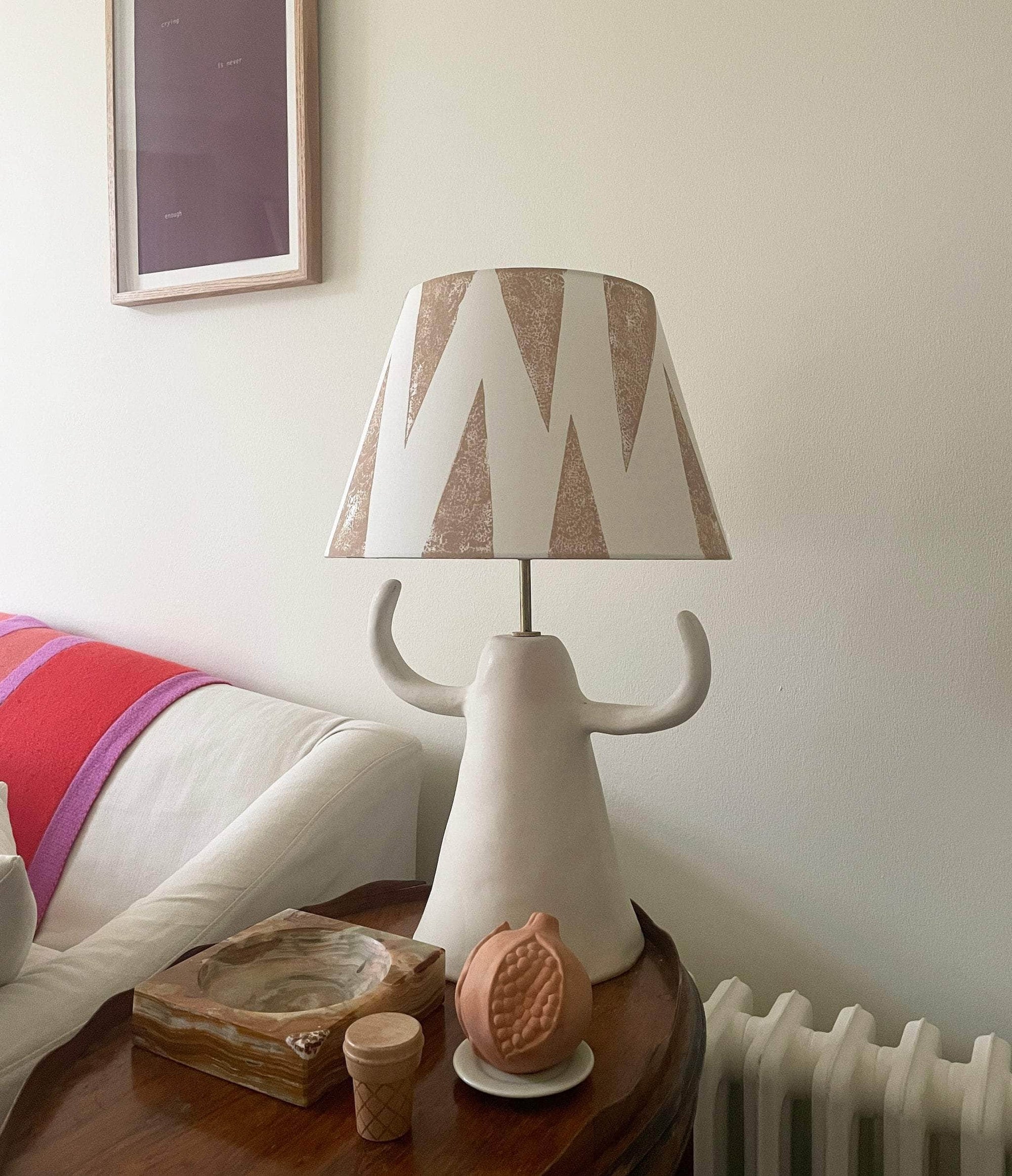 Tiger Tooth Lampshade