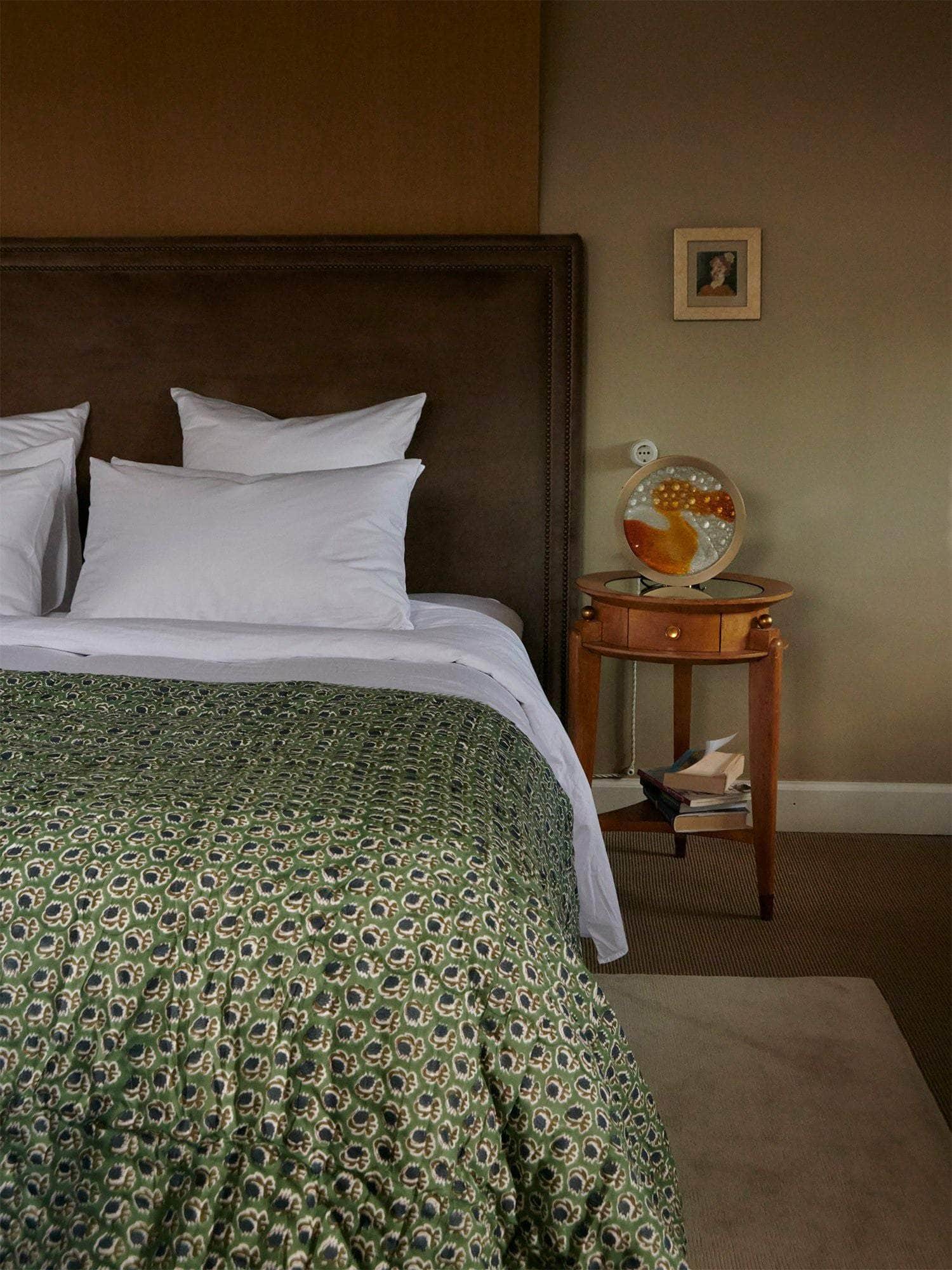 Quilt Cotton Basil Green Prints