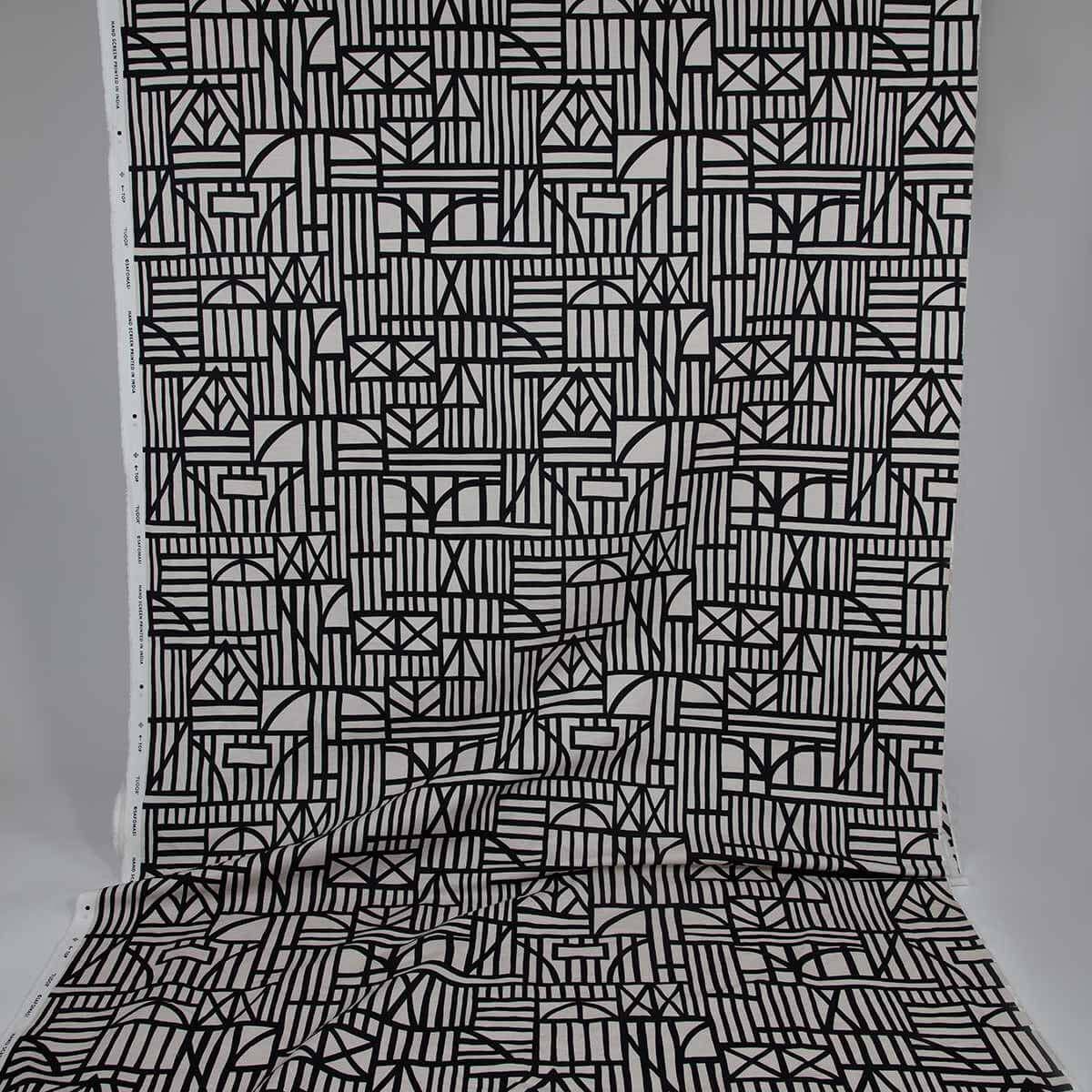 Black Tudor Fabric