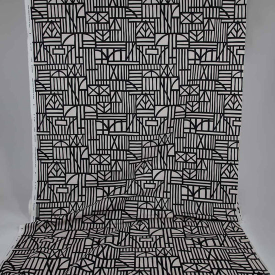 Black Tudor Fabric