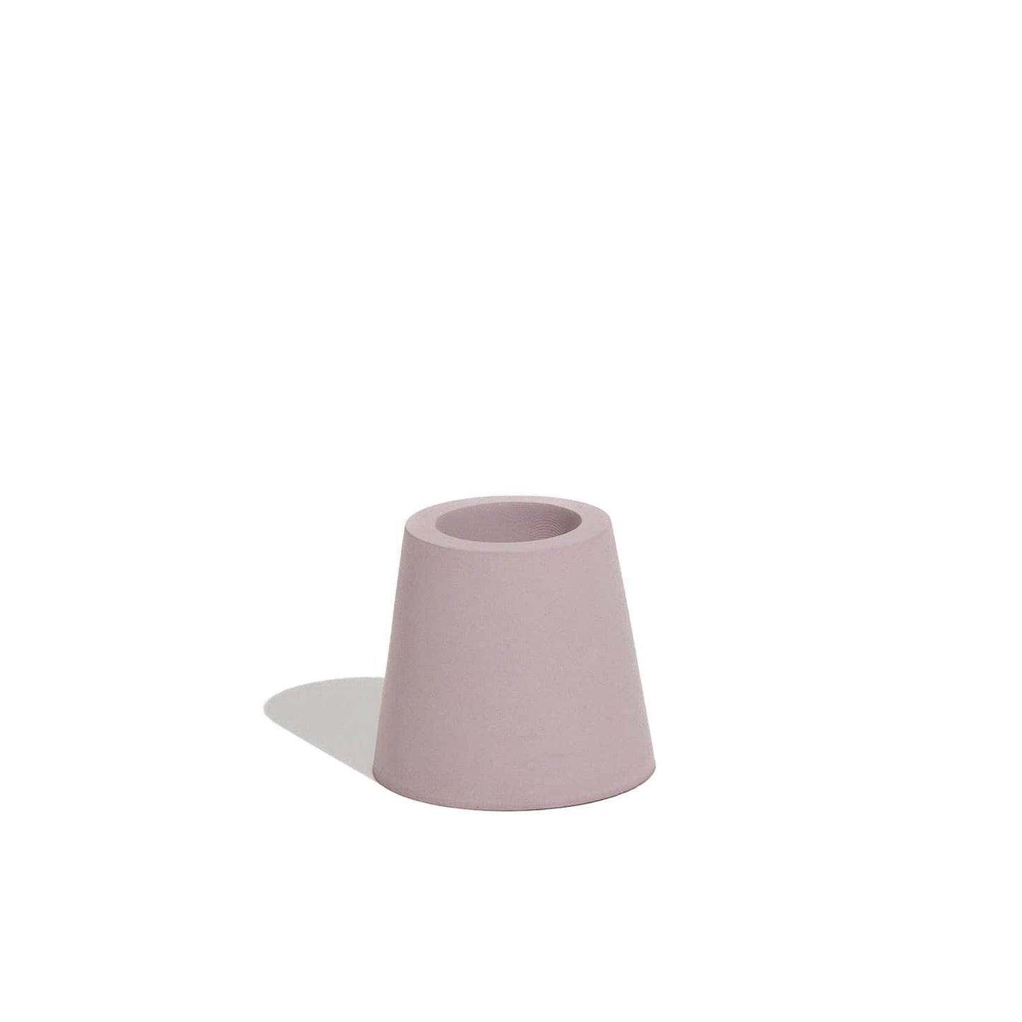 Stump Candle Holder - Mauve