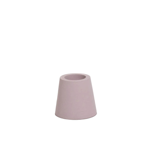 Stump Candle Holder - Mauve