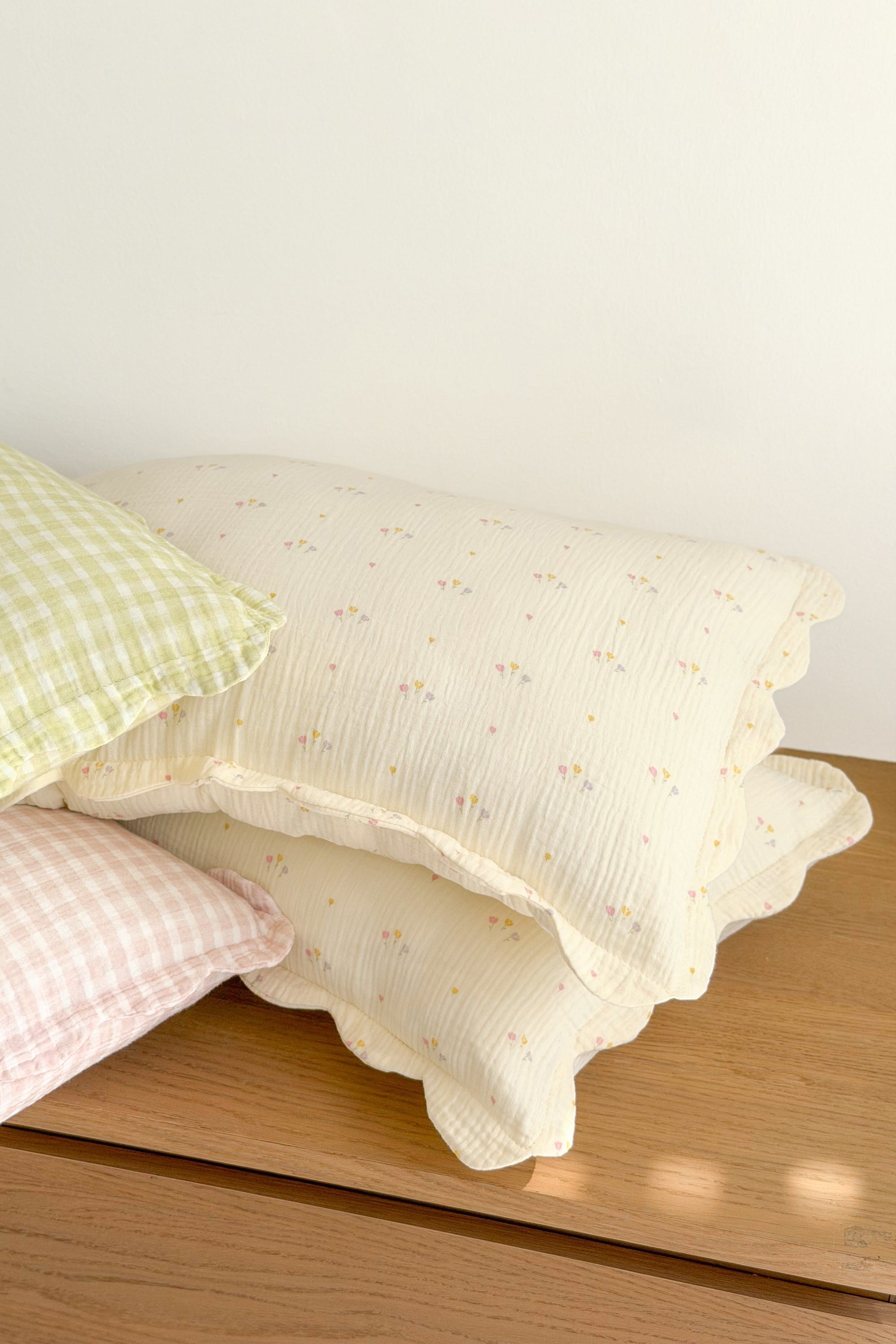 Soft Petal Cushion Covers (Long, Set of 2) – Tulips