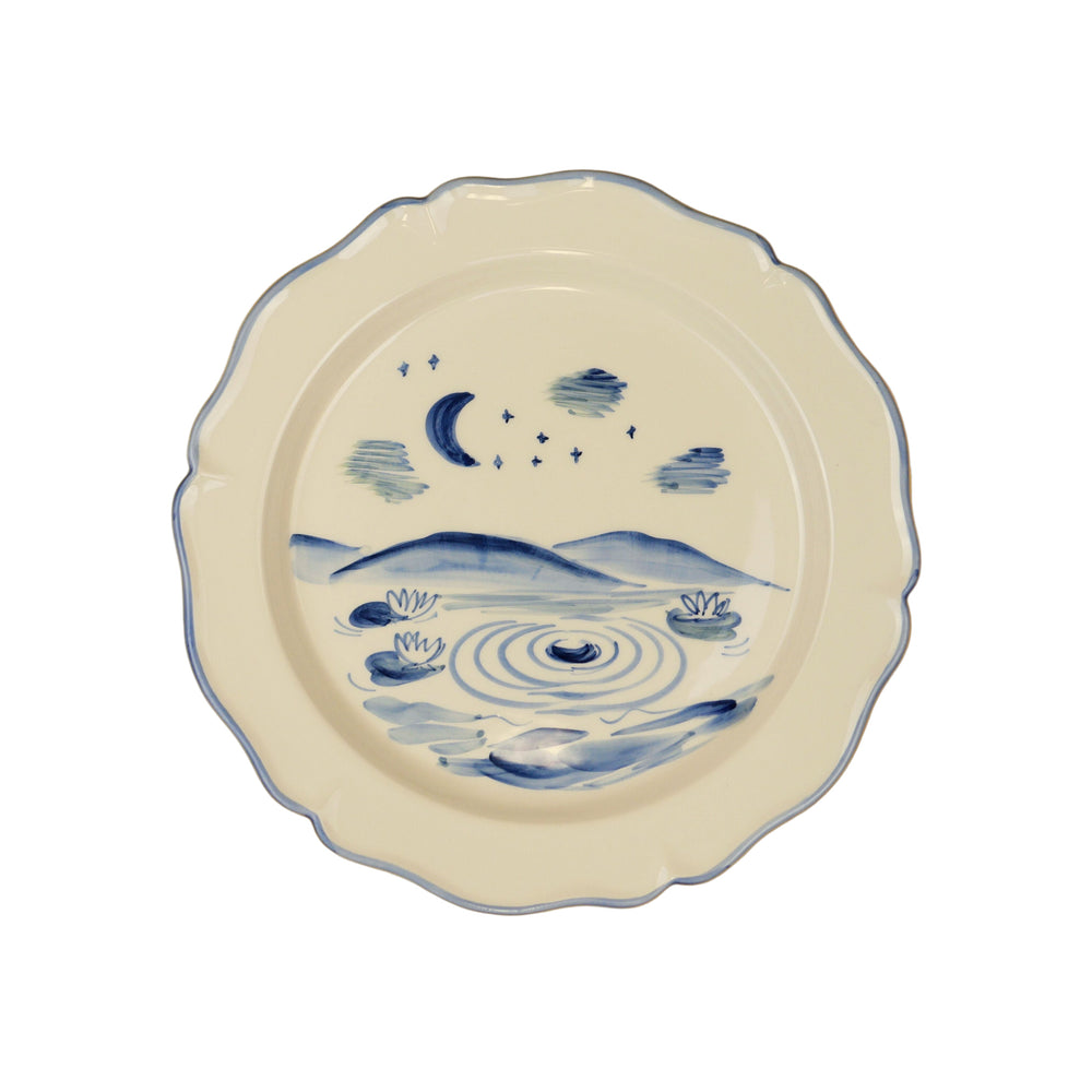 Night Pond Dinner Plate