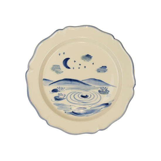 Night Pond Dinner Plate