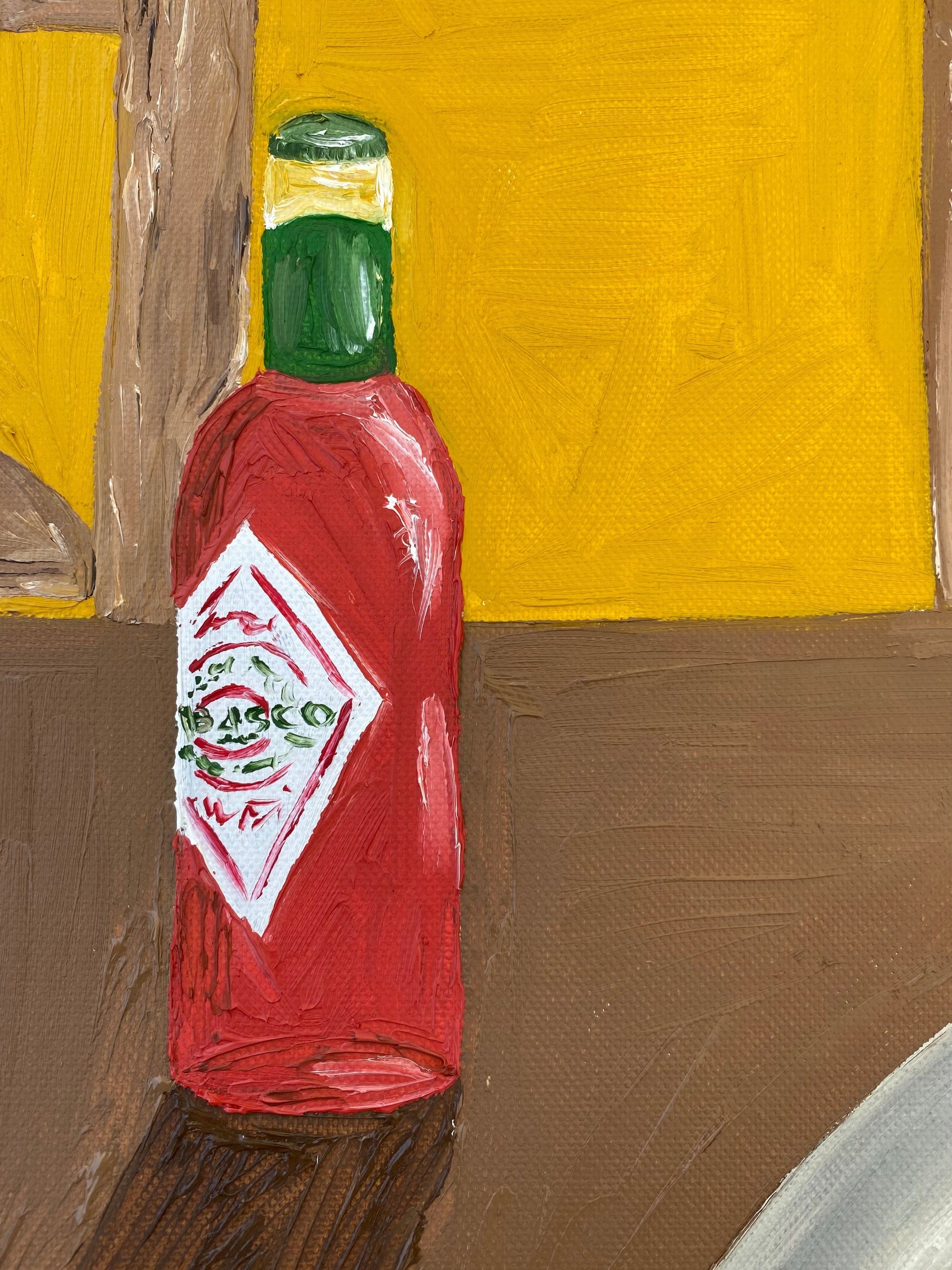 Juntos à roda da mesa III Painting