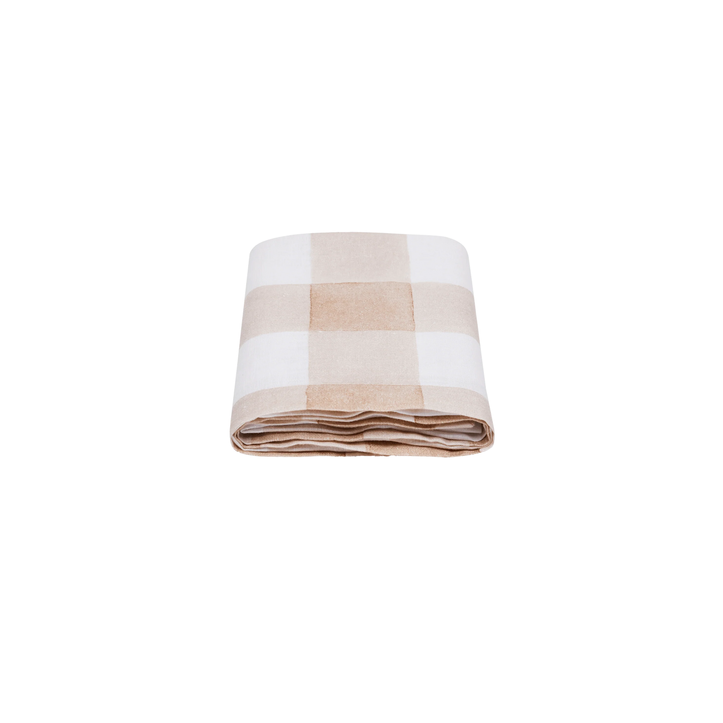 Pink Gingham Tablecloth
