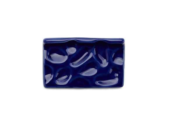 Ceramic Soap Dish in Cobalt Glaze