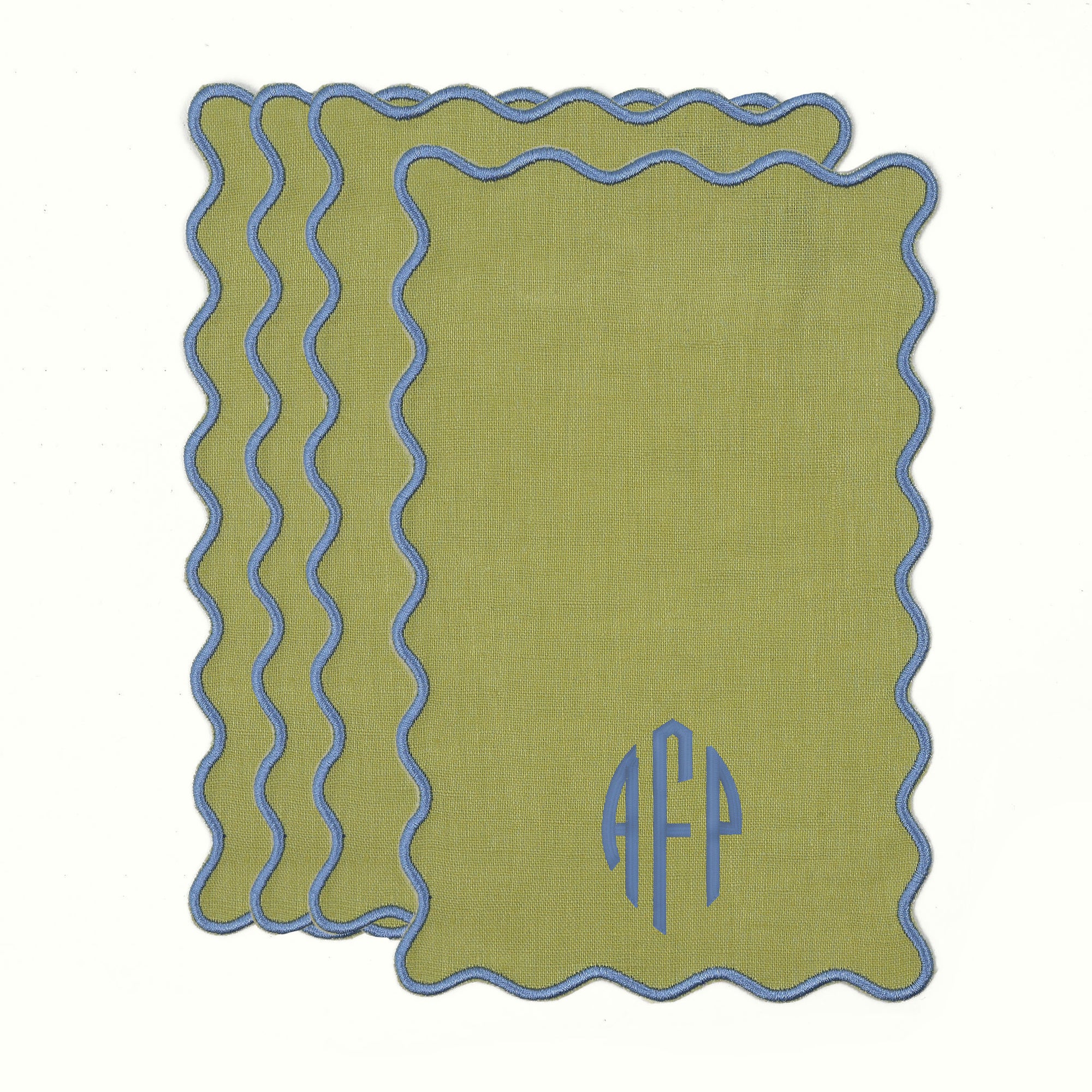 The Vivienne Rectangle Cocktail Napkins  - Limerick