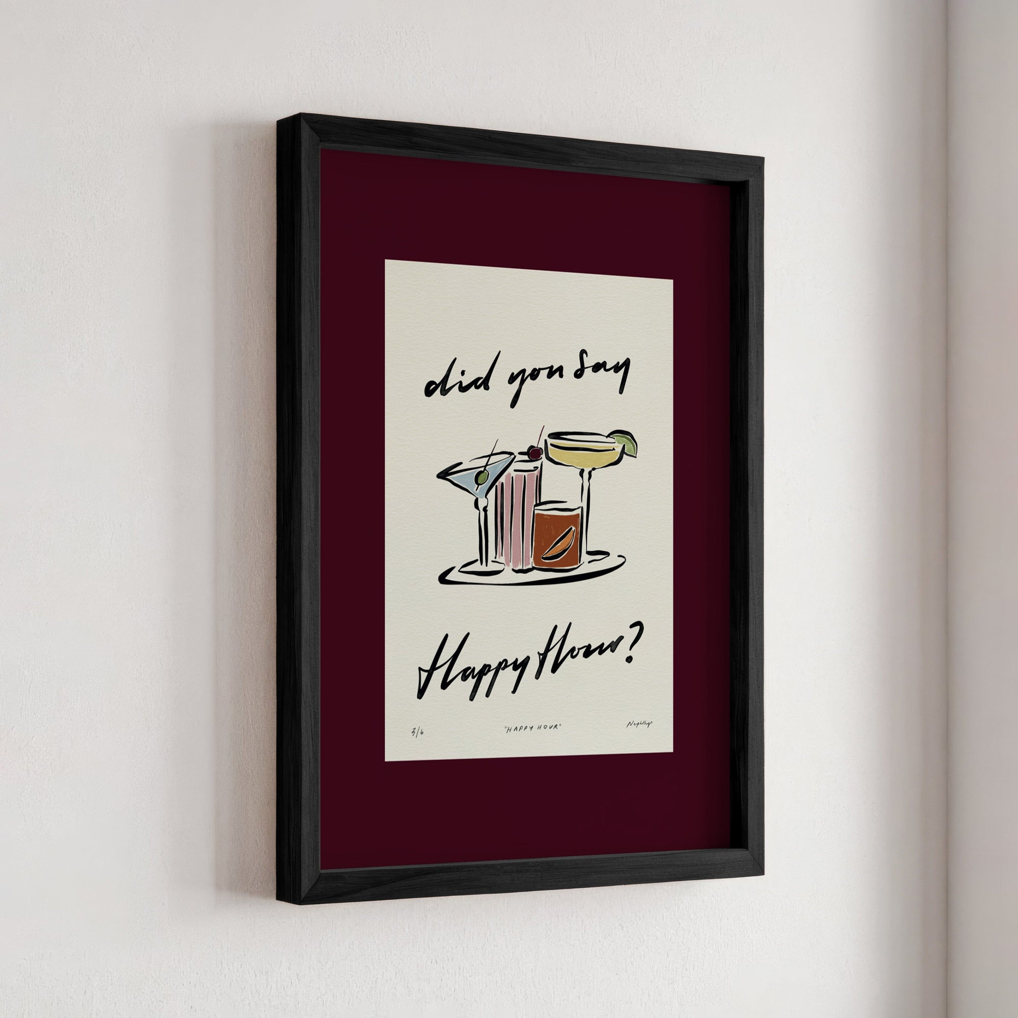 Happy Hour Print