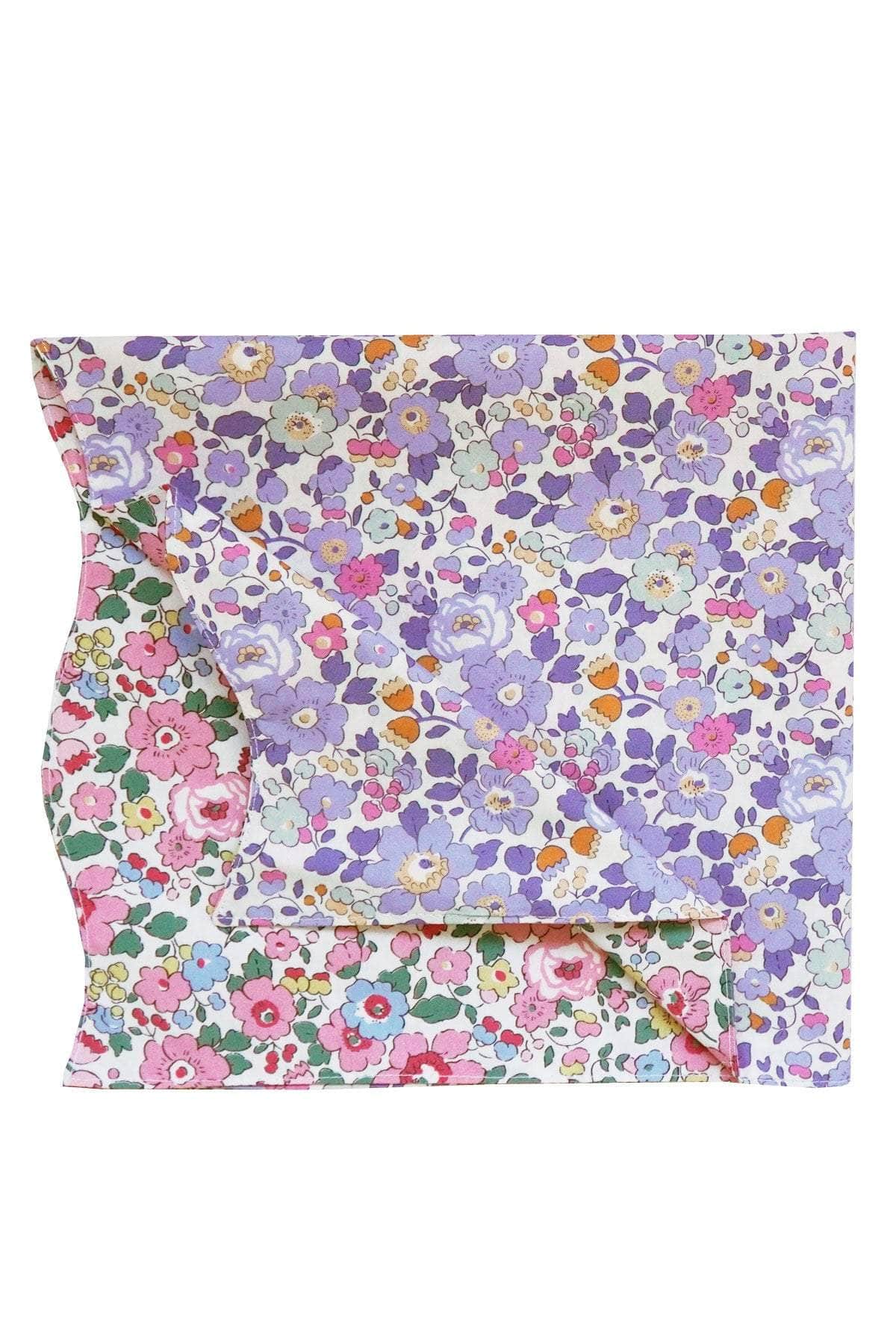 Reversible Wavy Napkin Set Made With Liberty Fabric Betsy