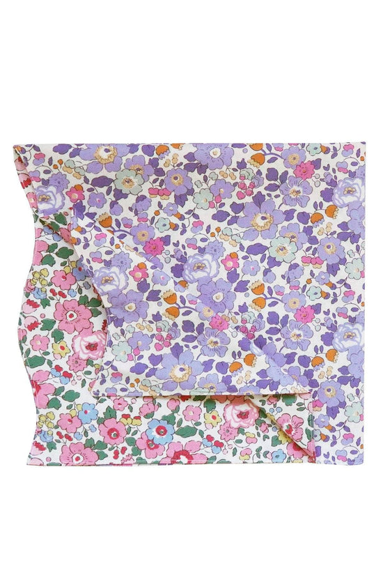 Reversible Wavy Napkin Set Made With Liberty Fabric Betsy