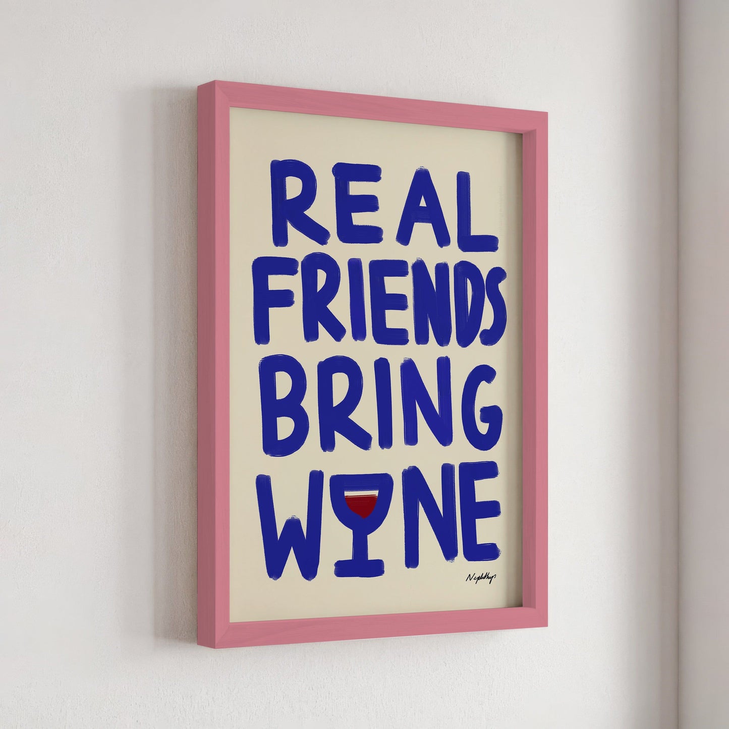 Real Friends Bring Wine