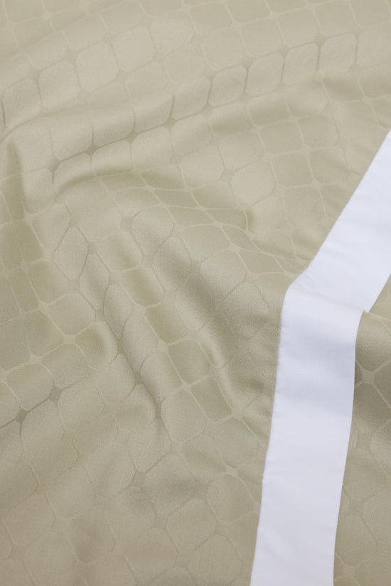Jacquard Organic Cotton Pillowcases - Sage