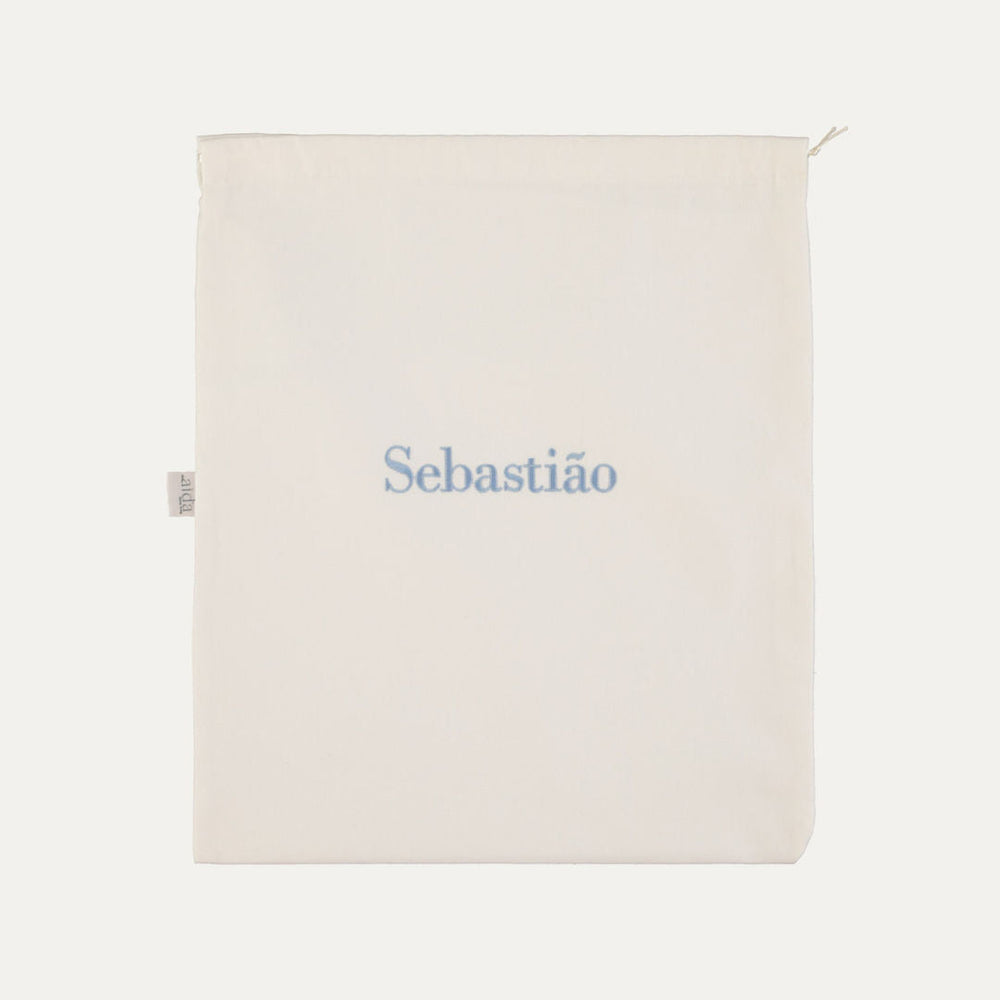 Custom Drawstring Bag, White