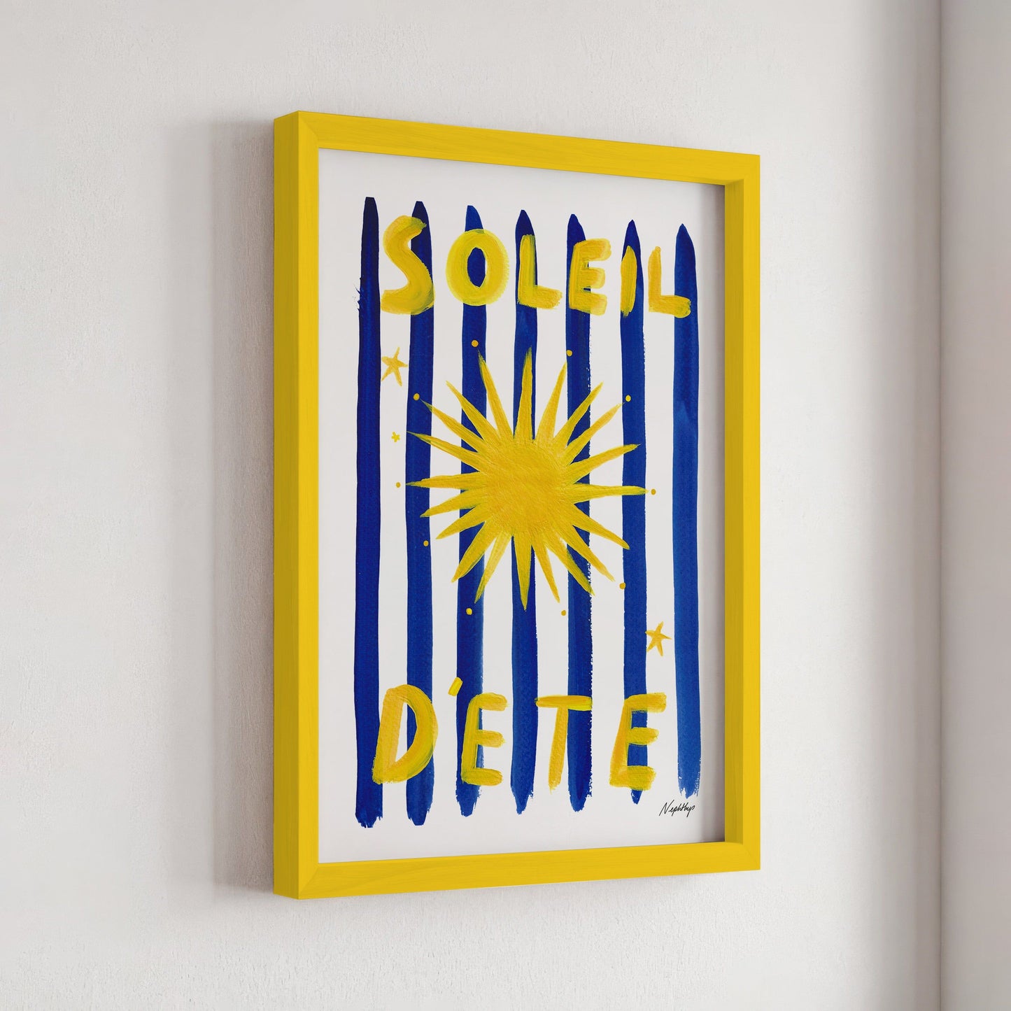 Soleil D'été Print