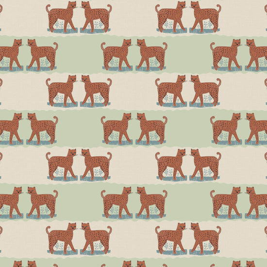 A Leopard Never Changes it's Spots Fabric