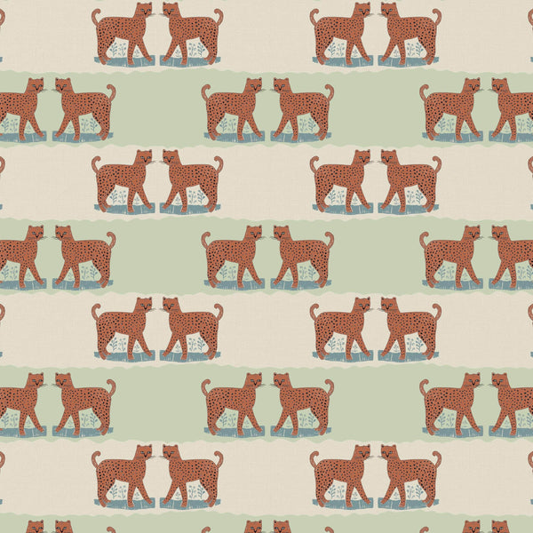 A Leopard Never Changes it's Spots Fabric