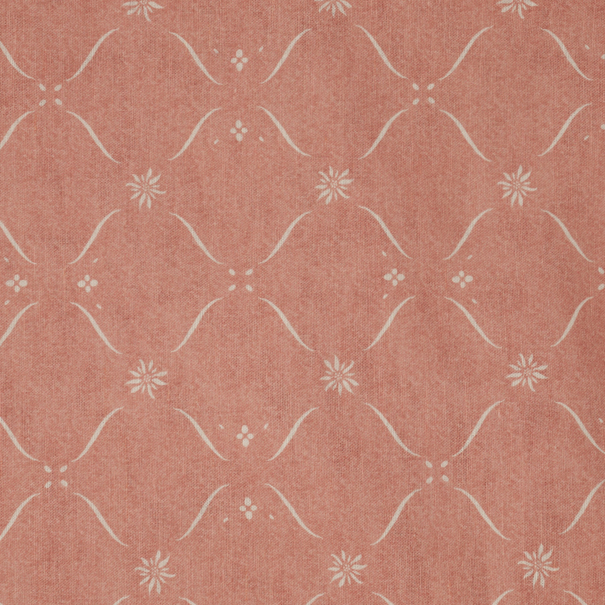 Edelweiss Trellis - Soft Red