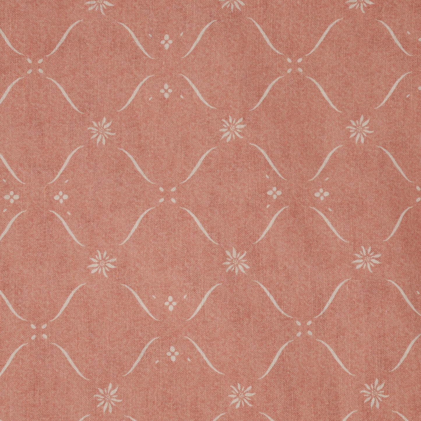 Edelweiss Trellis - Soft Red