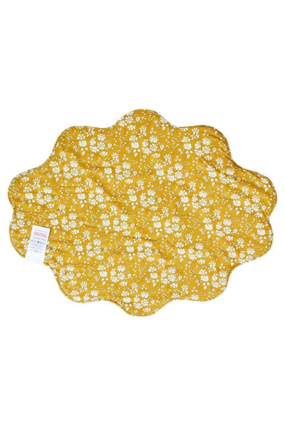Reversible Wavy Placemat made with Liberty Fabric WILTSHIRE STAR & CAPEL