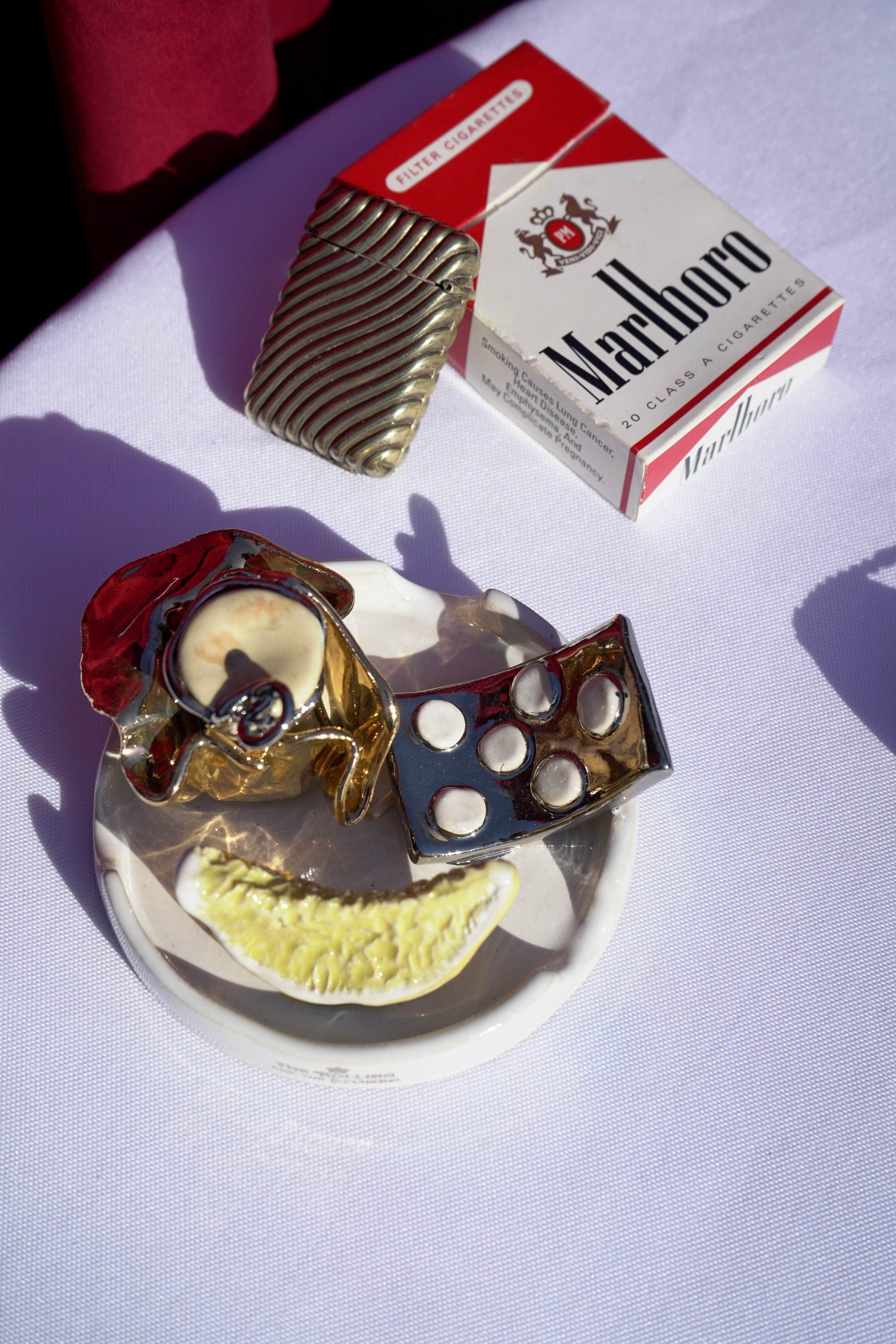 Champagne Headache Ashtray