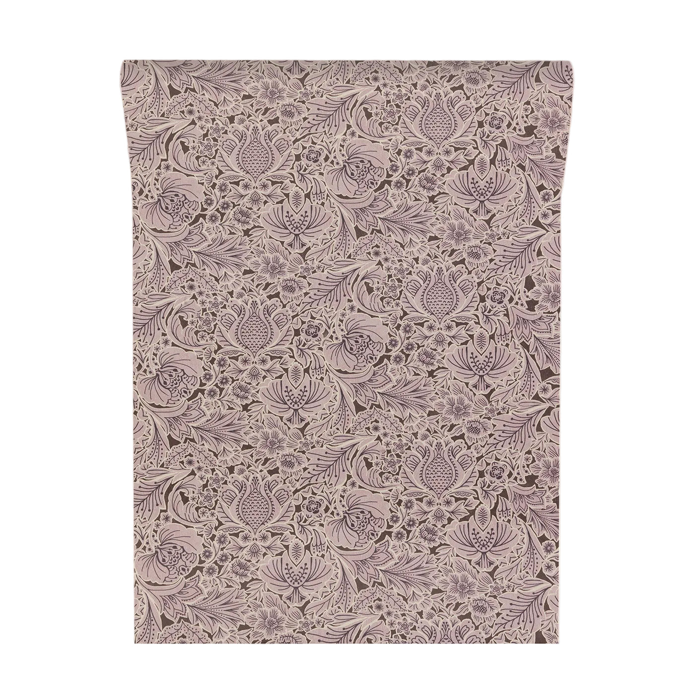 Folk Floral - Lilac (Wallpaper)