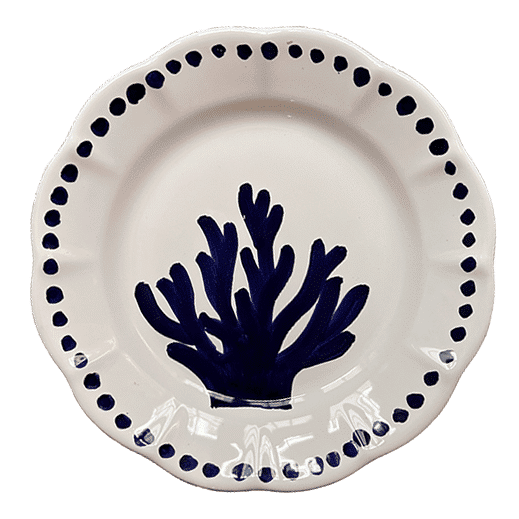 Estate Blue Coral Plate 20cm