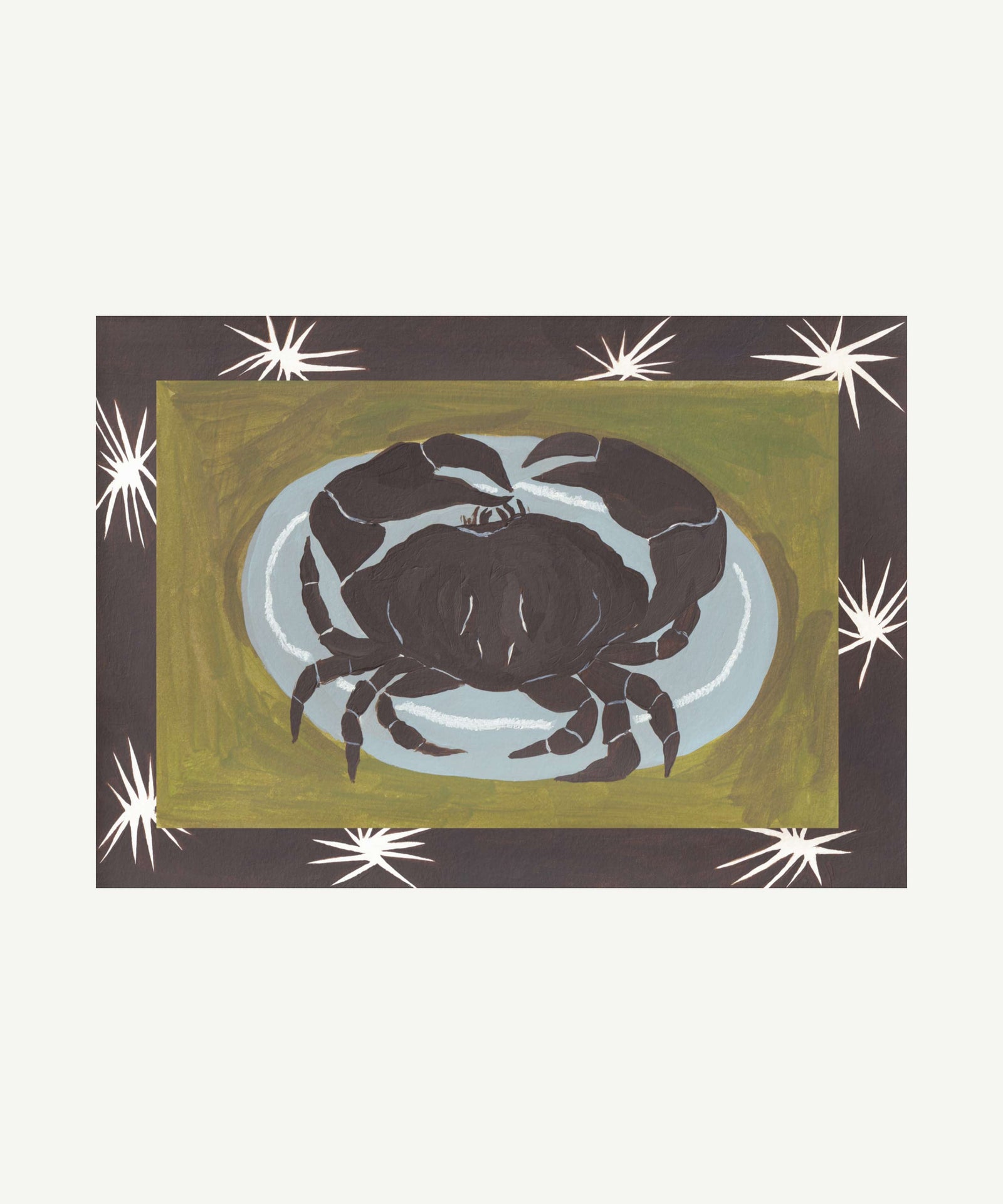 Cancer Crab Star Sign Print