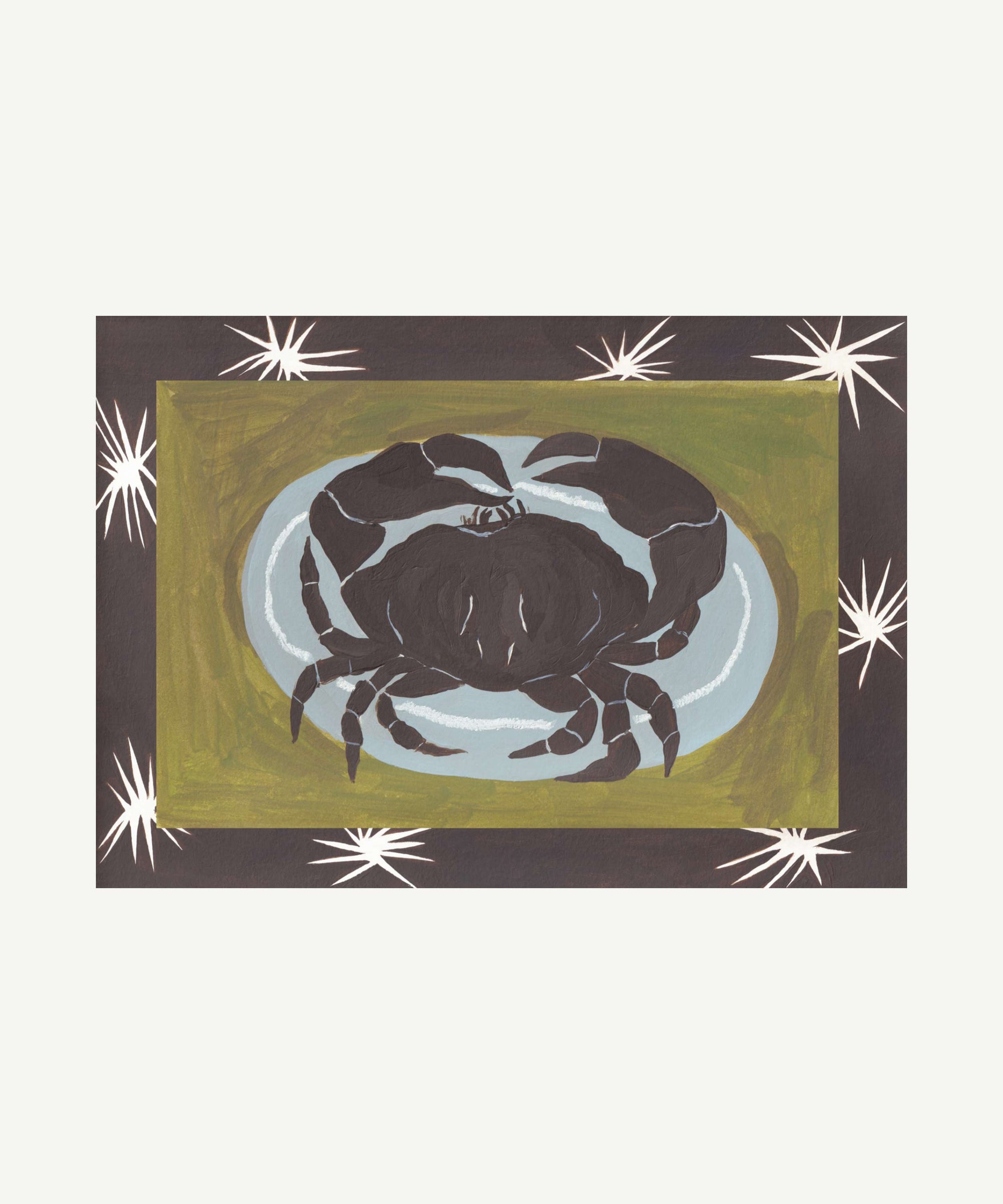 Cancer Crab Star Sign Print
