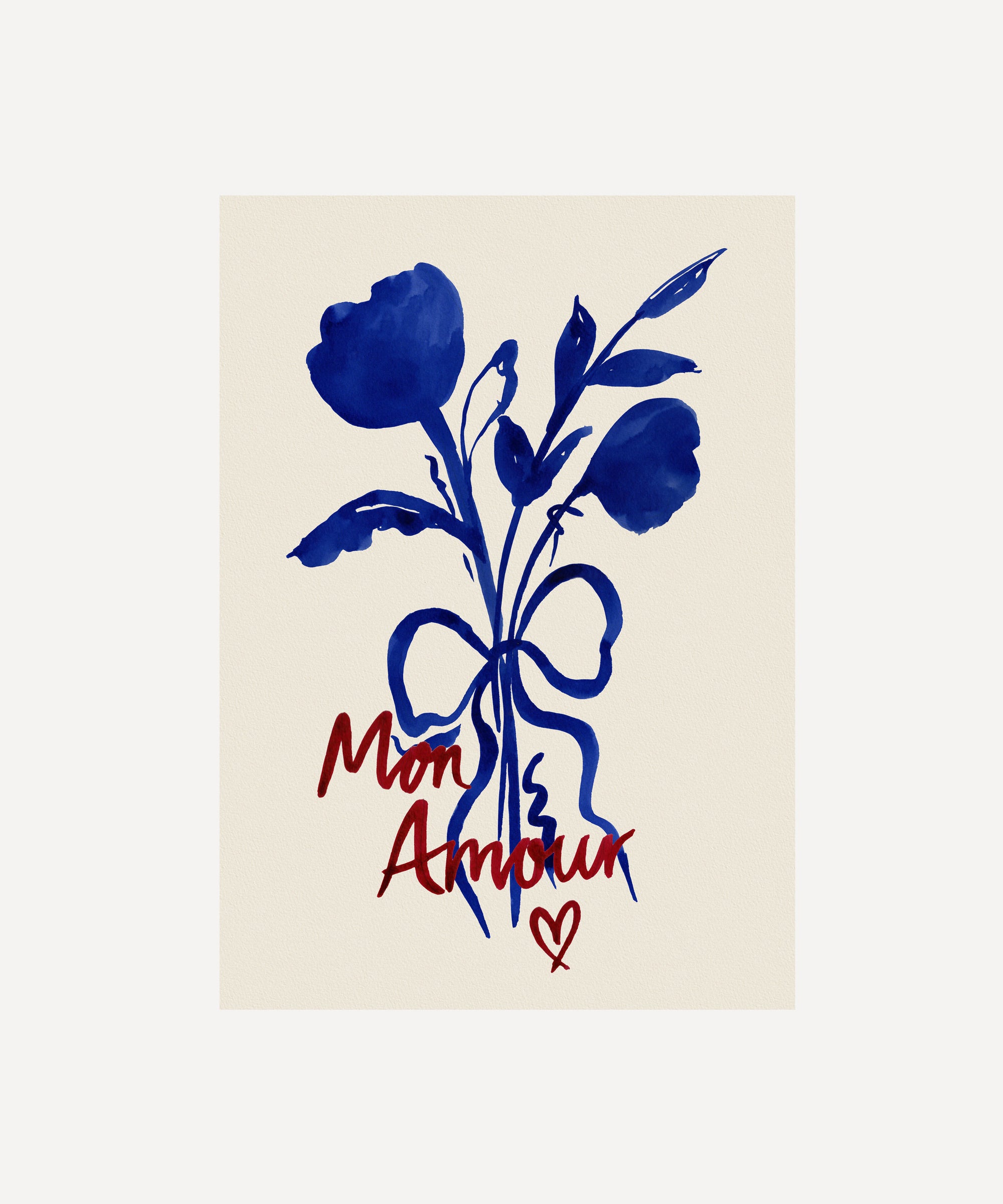 Mon Amour (My Love)- French Love Art Print