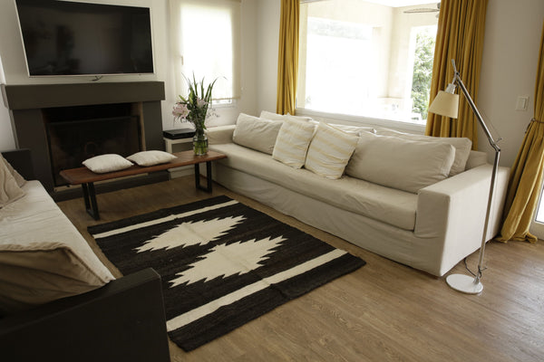 Wool Rombo Rug
