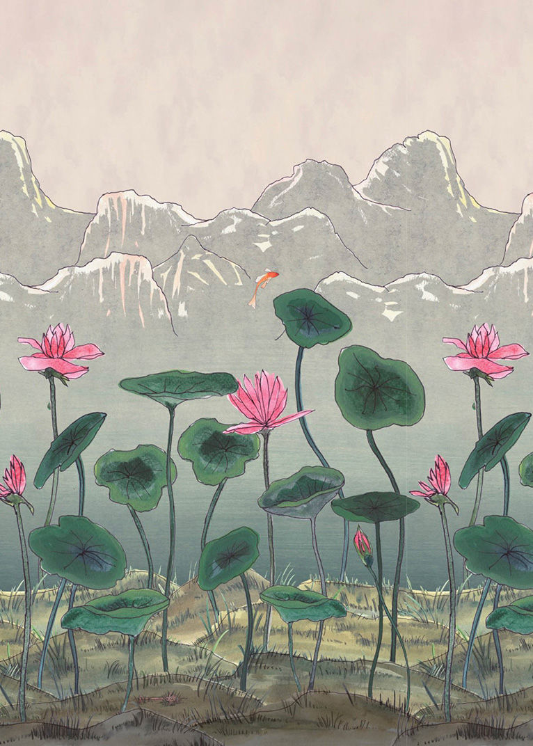 Land of the Lotus Wallpaper