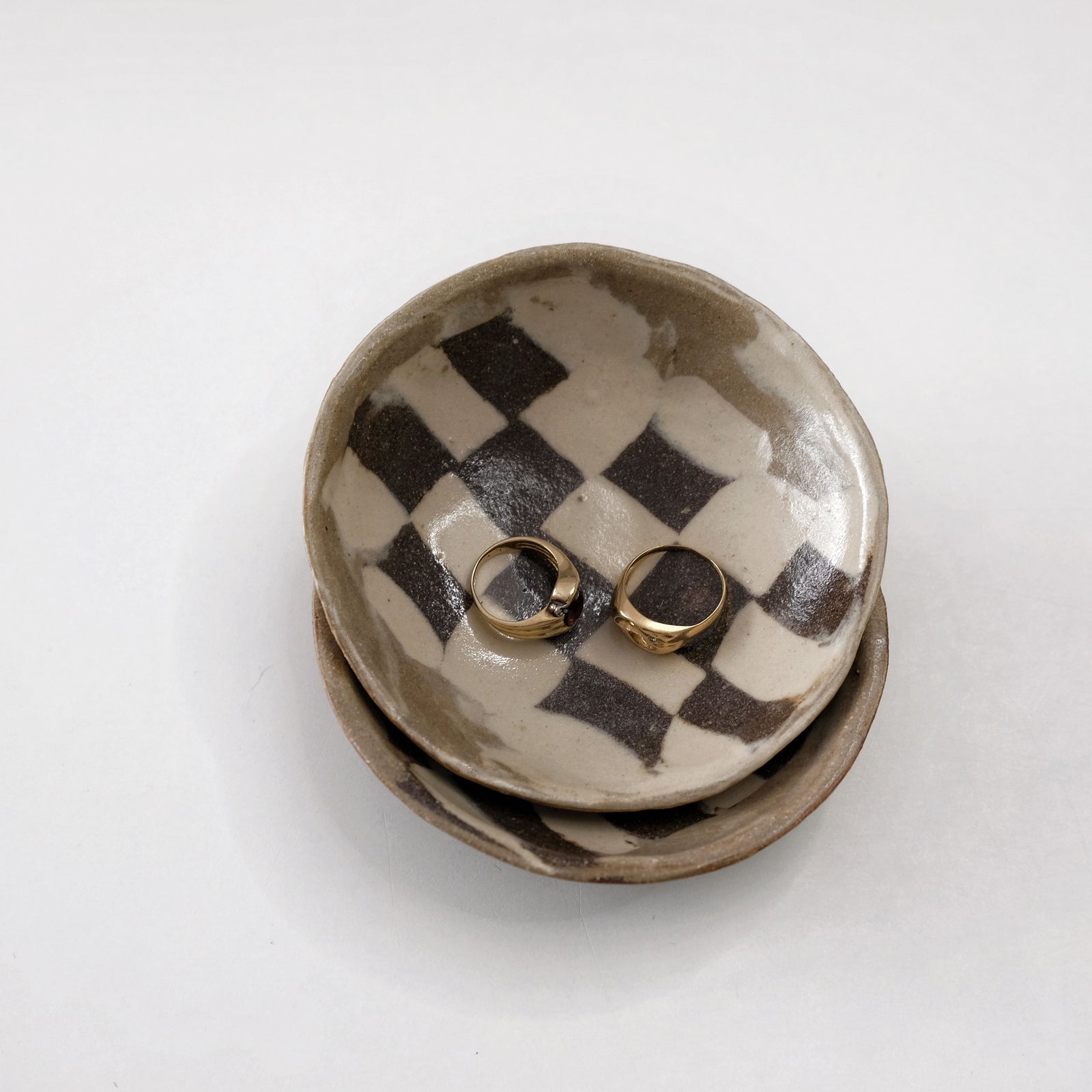 Mieke - Small Nerikomi Ceramic Trinket Set of 2