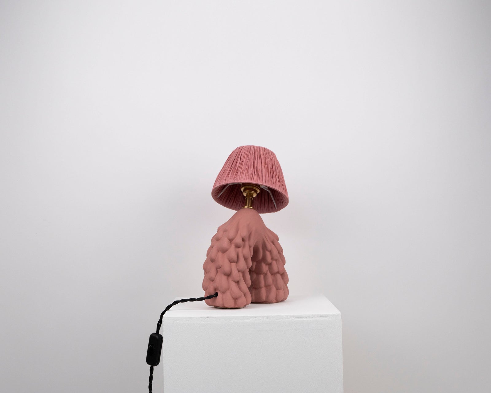 'Follow' Table Lamp - Peony Pink