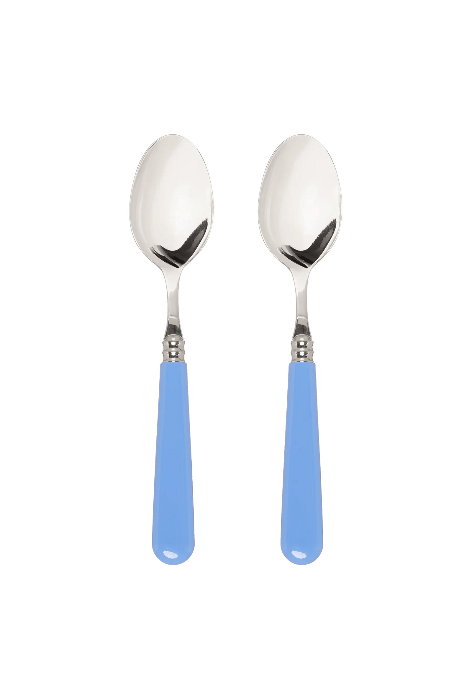 Sky Blue Set of 2 Dessert Spoons