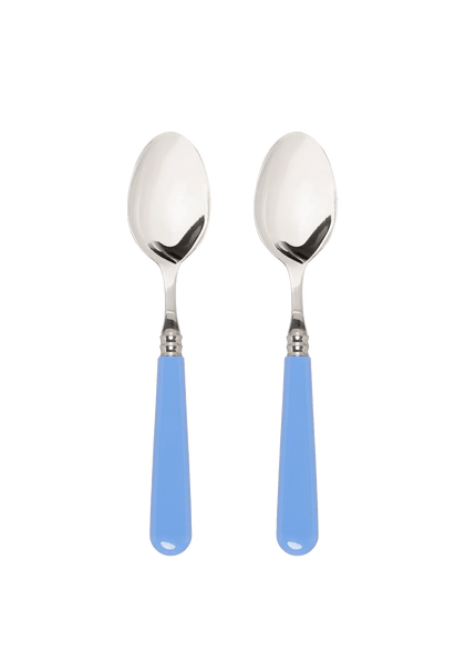 Sky Blue Set of 2 Dessert Spoons